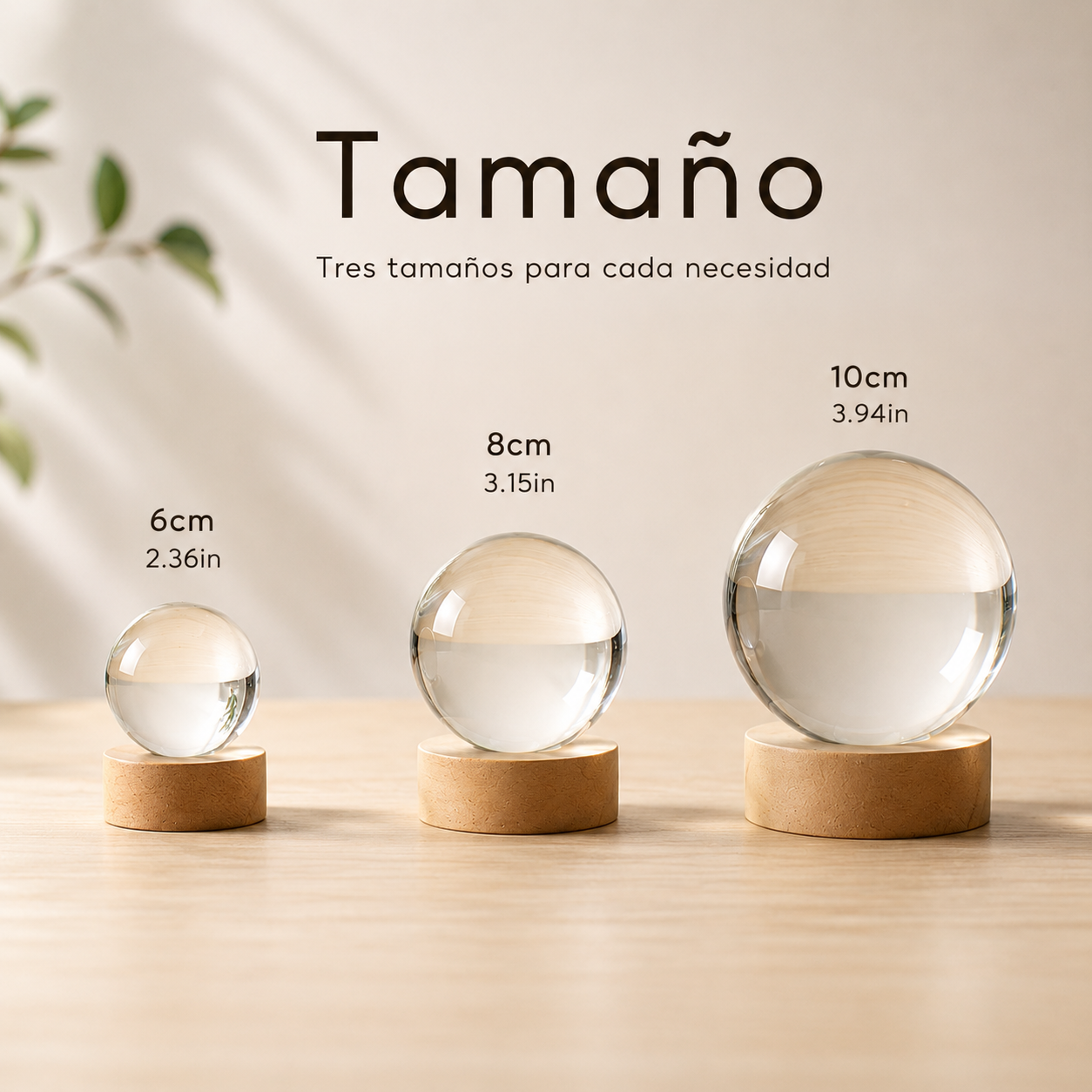 Esfera de Cristal con Foto Personalizada